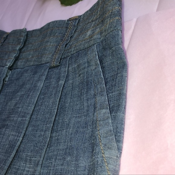 Trina Turk Blue cotton Dress  Shorts Sz. 2 - Picture 13 of 16